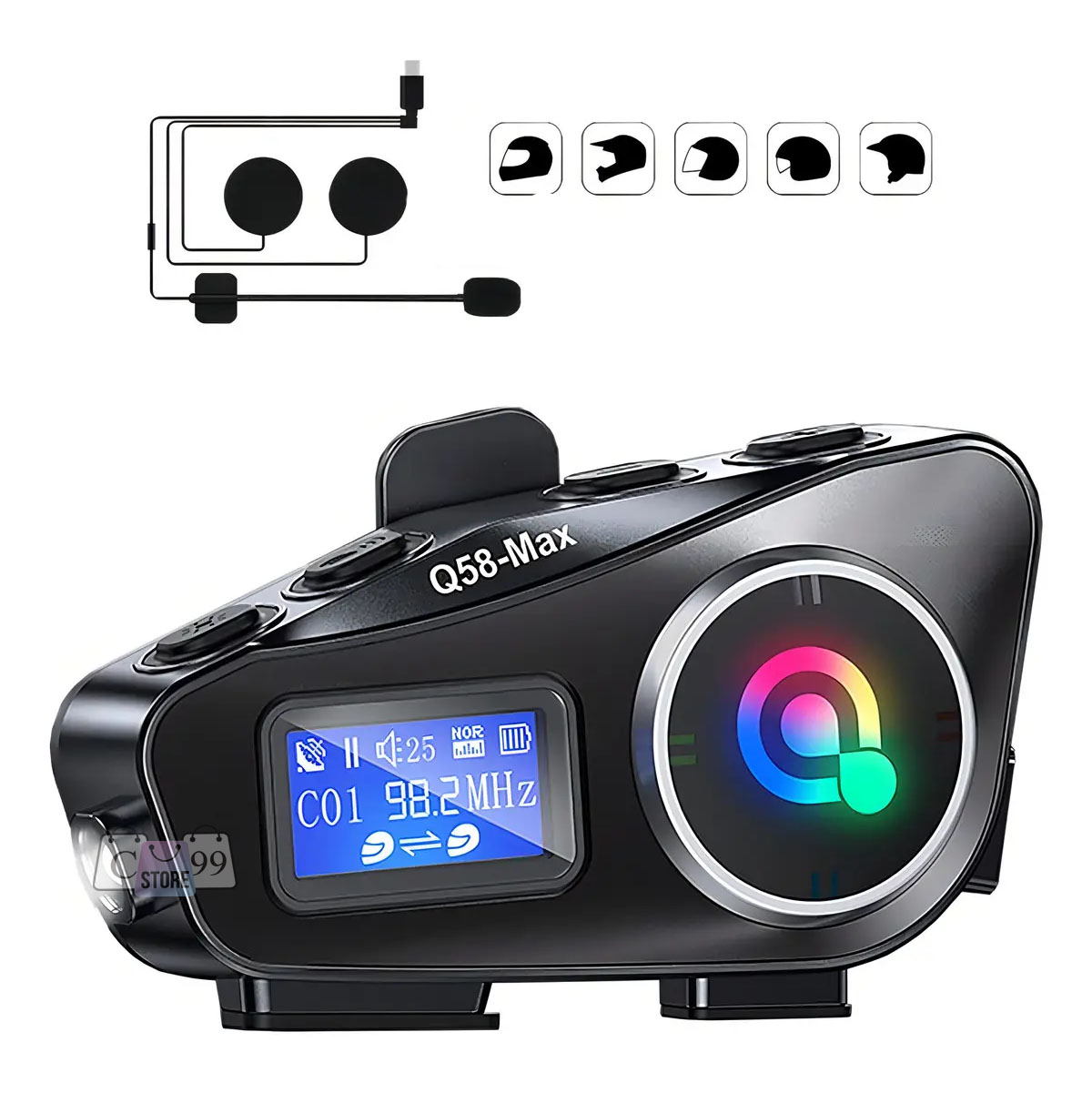 Intercomunicador Para Casco Auricular - Imagen 4