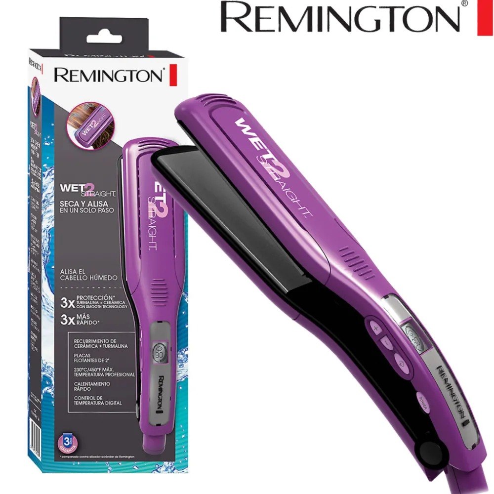 Plancha Alisadora Remington Wet2 Straigh - Imagen 2