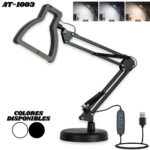 Lampara LED Escritorio Metalica AT-1003