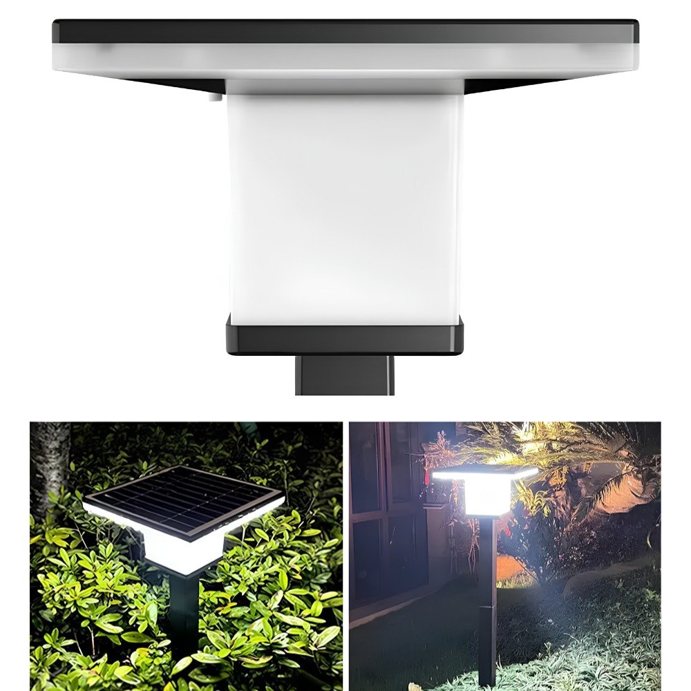 Lampara Solar De Jardin Para Exterior - Imagen 2