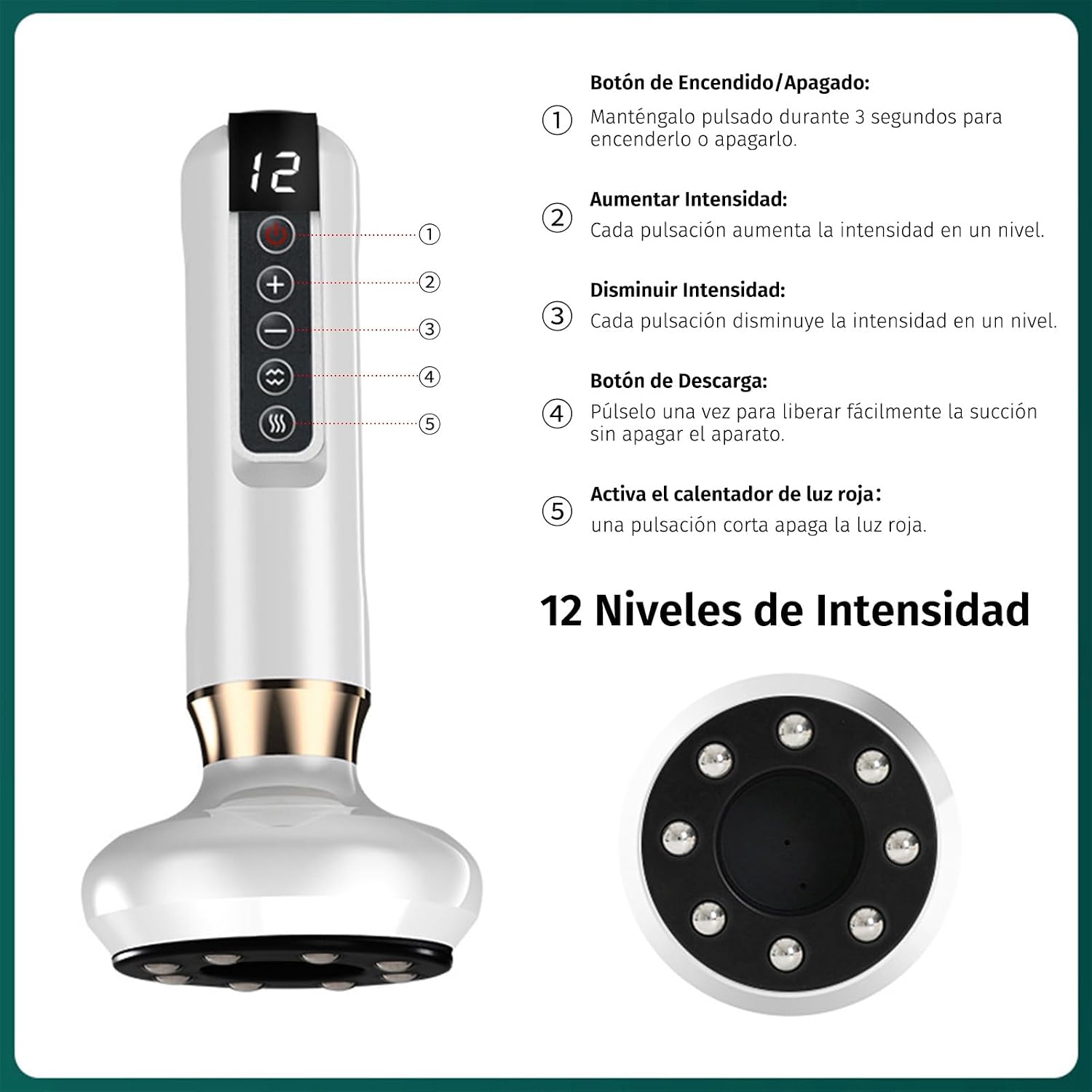 Masajeador Celulitis Redutor Ventosa Pro - Imagen 3