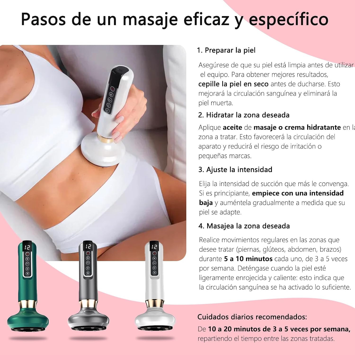 Masajeador Celulitis Redutor Ventosa Pro - Imagen 2
