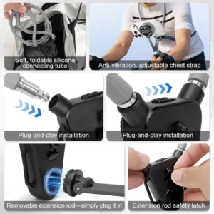 SOPORTE TRIPODE MAGNETICO DE CUELLO PARA