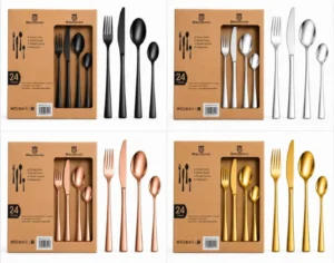 SET DE CUBIERTOS UBAOSHANG X24 PIEZAS AC