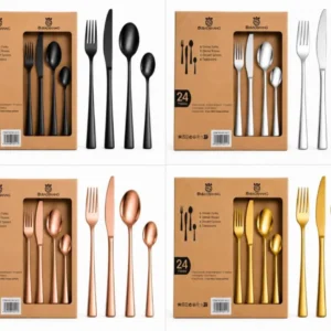 SET DE CUBIERTOS UBAOSHANG X24 PIEZAS AC