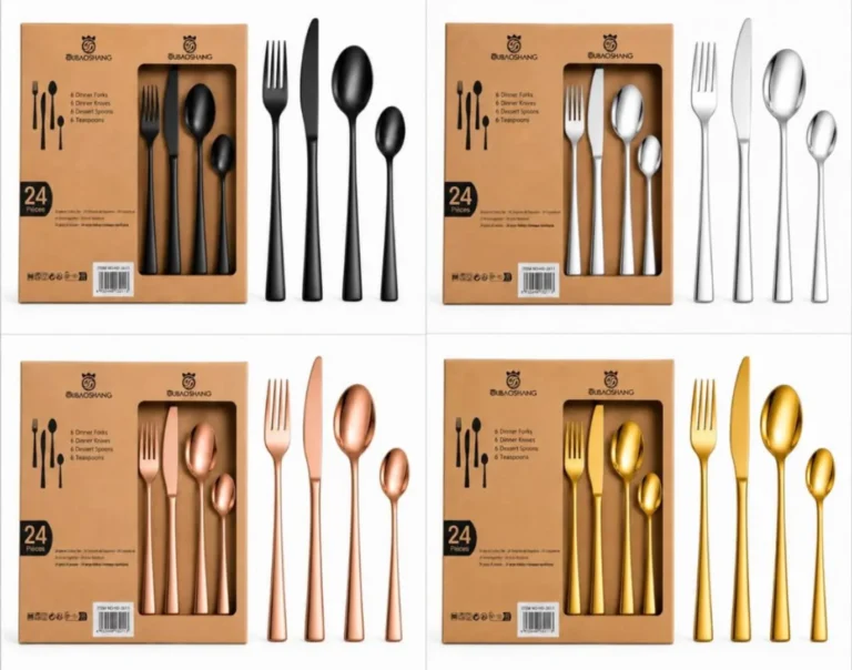 SET DE CUBIERTOS UBAOSHANG X24 PIEZAS AC