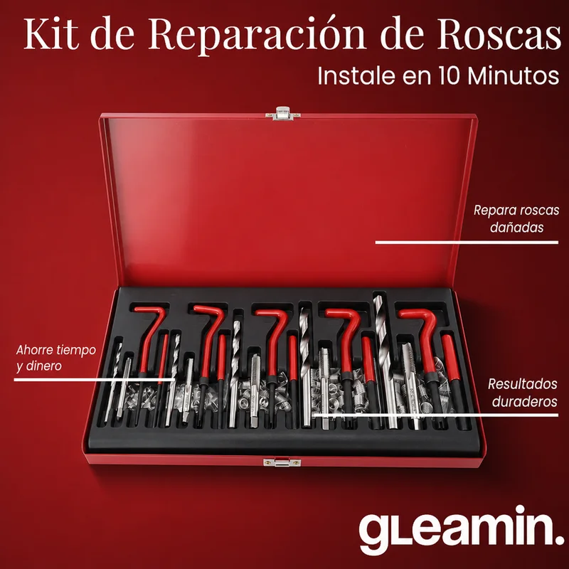 Juego Reparación De Roscas Tipo Helicoil - Imagen 3
