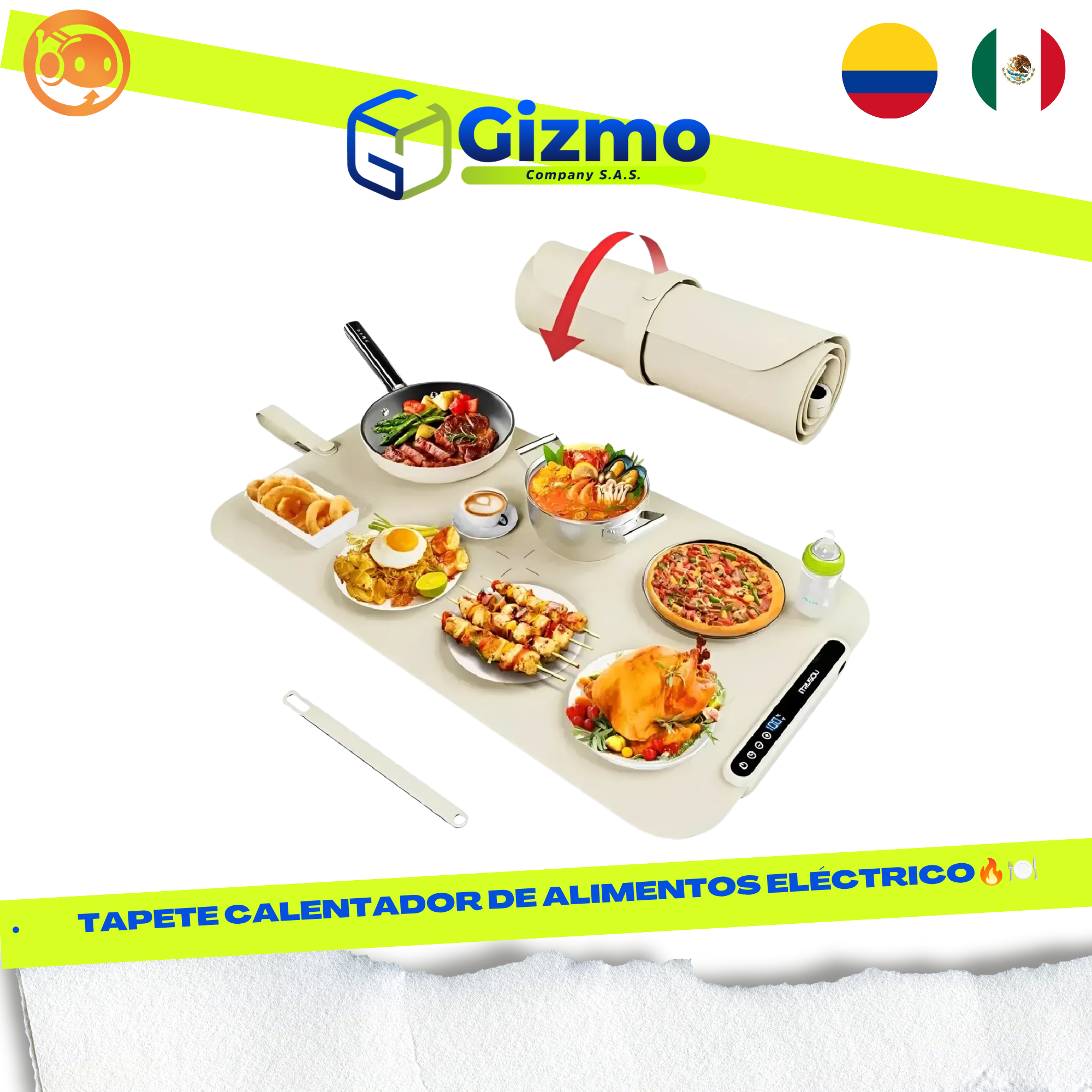 Tapete Calentador Alimentos Eléctrico🔥 - Imagen 1