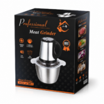 Picadora Eléctrica 3L 400W Multifunciona
