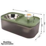 Comedero Y Bebedero 2 En 1 Fuente 3 L