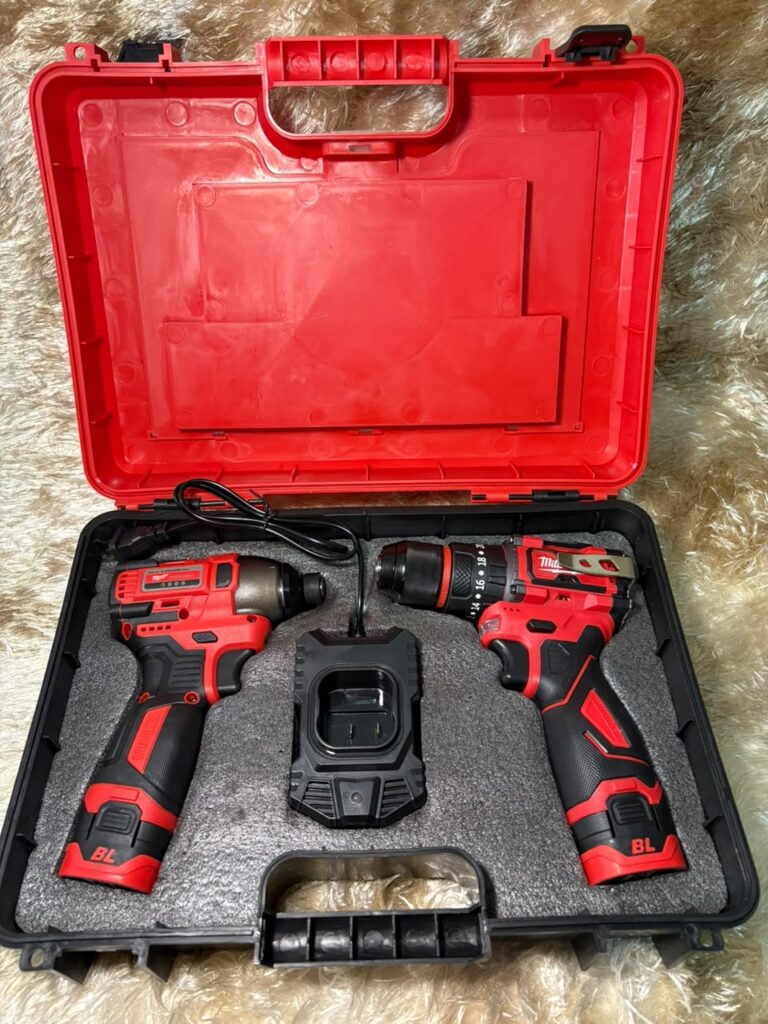 pistola y taladro milwaukee