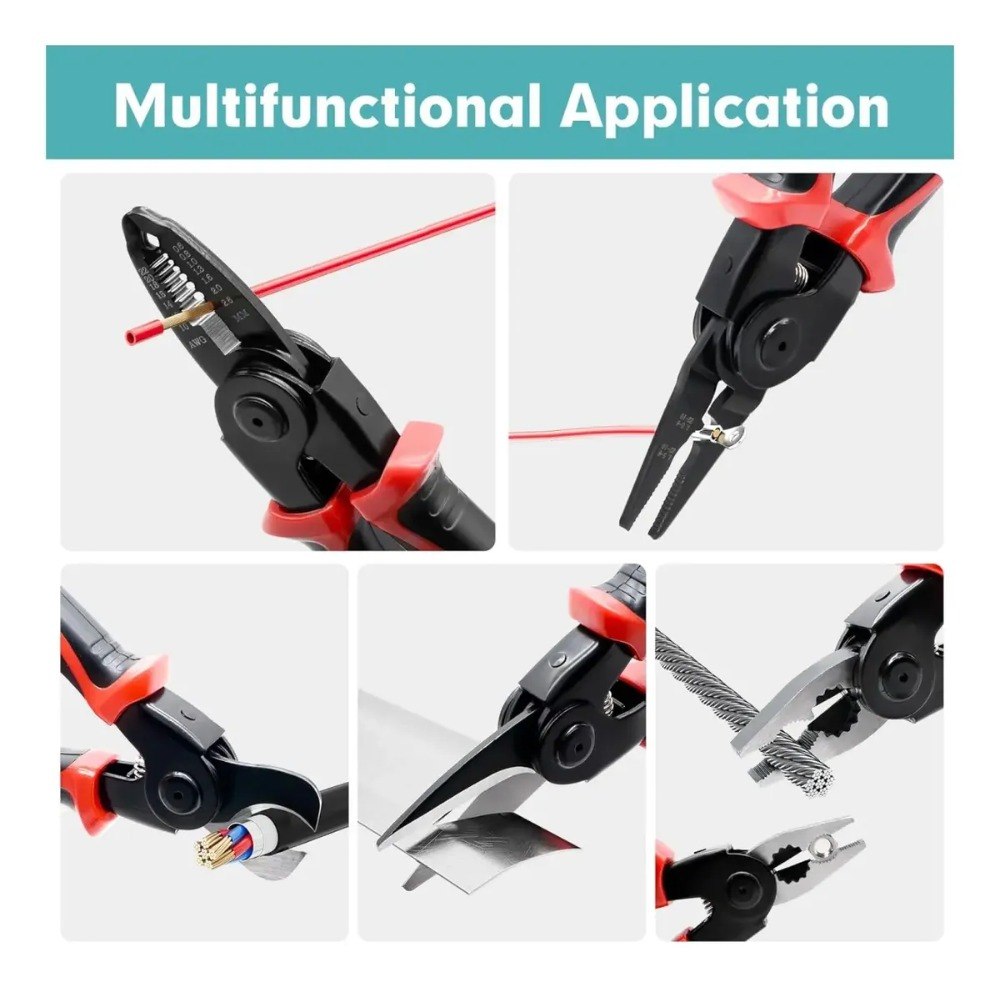 Kit Pinza Alicate Multiherramienta 5 En1 - Imagen 4