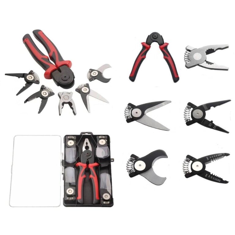 Kit Pinza Alicate Multiherramienta 5 En1