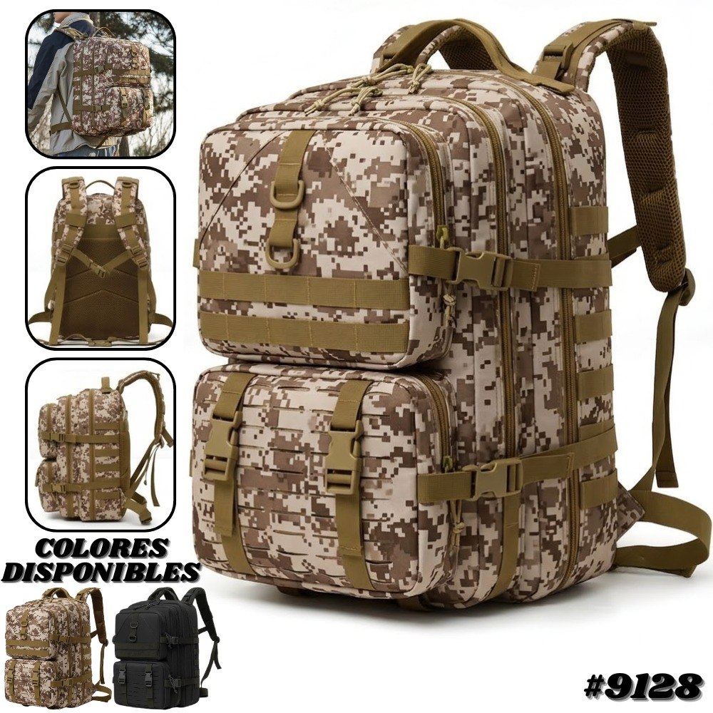 Bolso Morral Mochila Tactico Multifuncio - Imagen 2