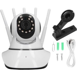 Camara De Seguridad Wifi 5 Antenas Robot