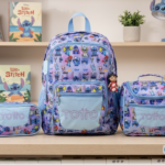 MALETA ESCOLA X3 PIEZAS STITCH