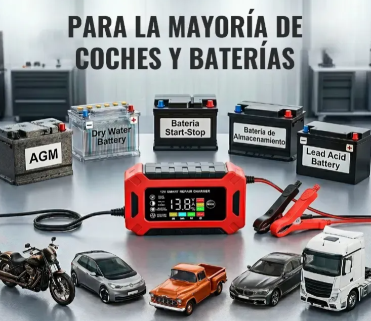 Cargador de Bateria Inteligente 12 v - Imagen 2