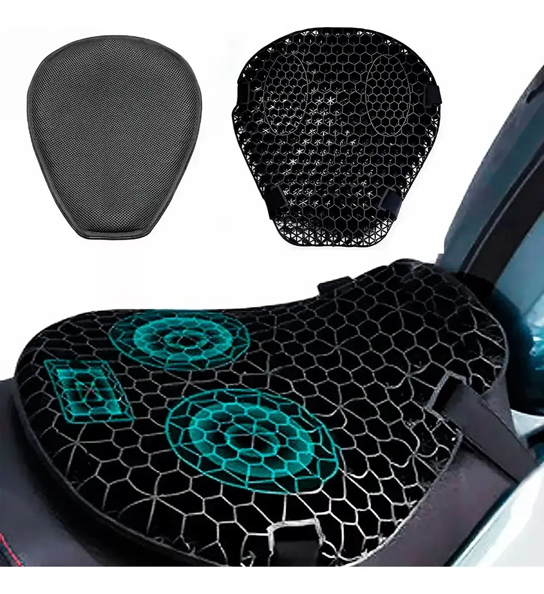 Cojín Silicona En Gel Universal Para Mot - Imagen 1