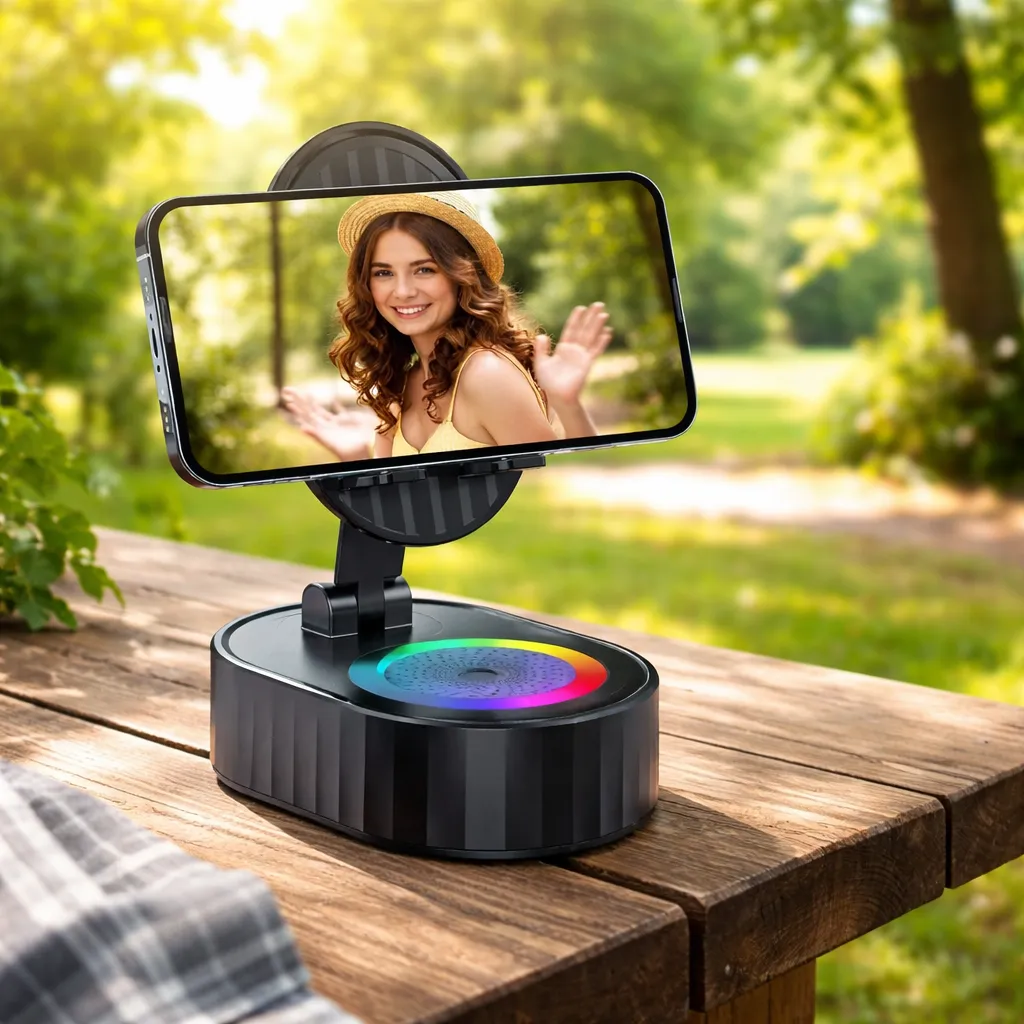 Soporte Para Celular  Altavoz Bluetooth - Imagen 3