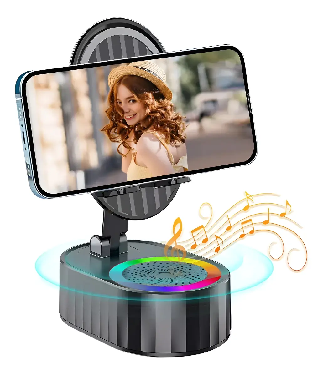 Soporte Para Celular  Altavoz Bluetooth - Imagen 2