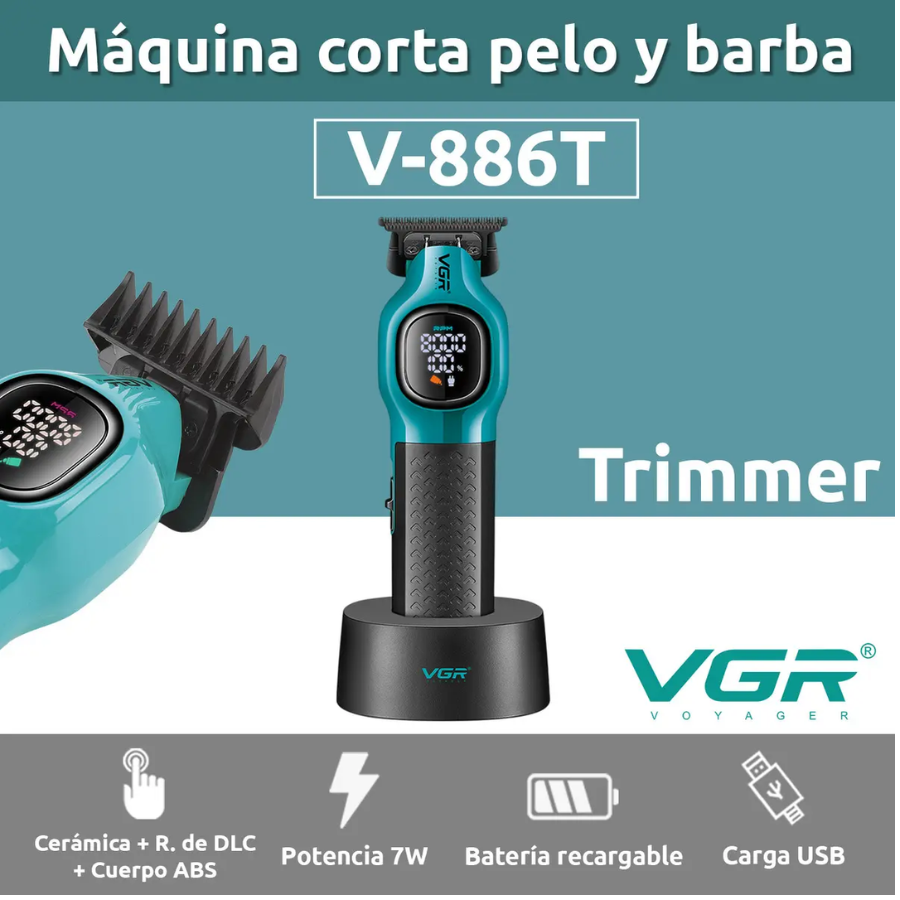 MAQUINA PELUQUERA VGR V-886T - Imagen 3