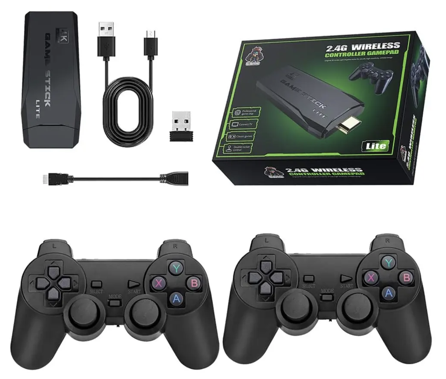 consola juegos reto M8+controles inalamb - Imagen 8