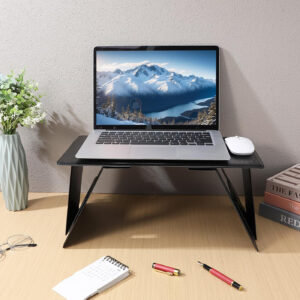 Soporte De Cuero Portátil Mesa Plegable