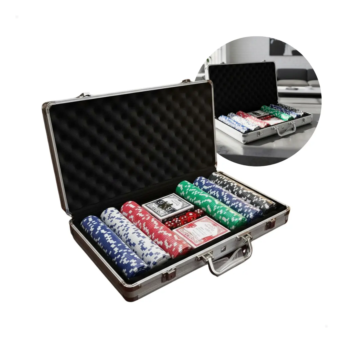 Juego De Poker Profesional 300 Fichas ♠️ - Imagen 4