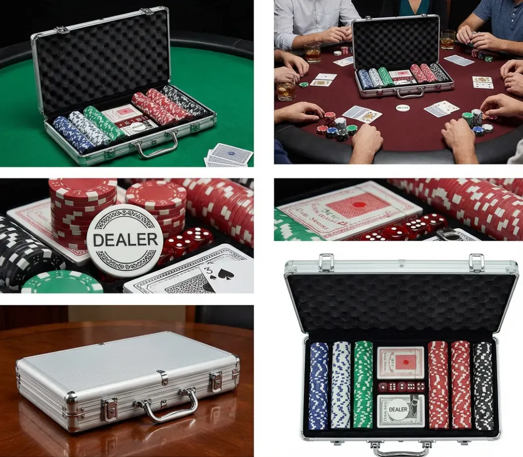 Juego De Poker Profesional 300 Fichas ♠️ - Imagen 2