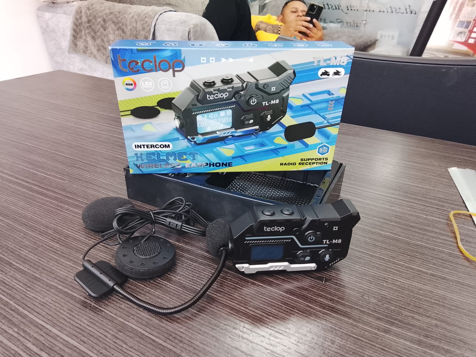 Intercomunicador Casco de Moto TL-M8 - Imagen 2