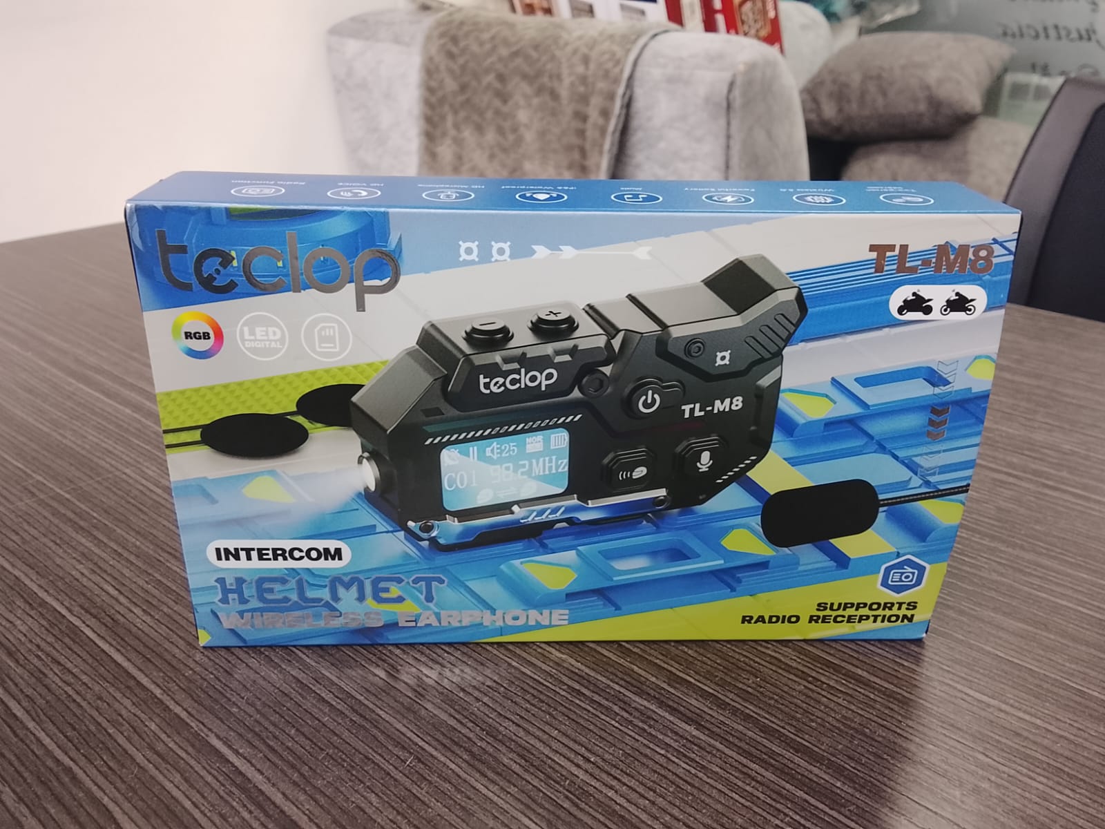 Intercomunicador Casco de Moto TL-M8 - Imagen 1