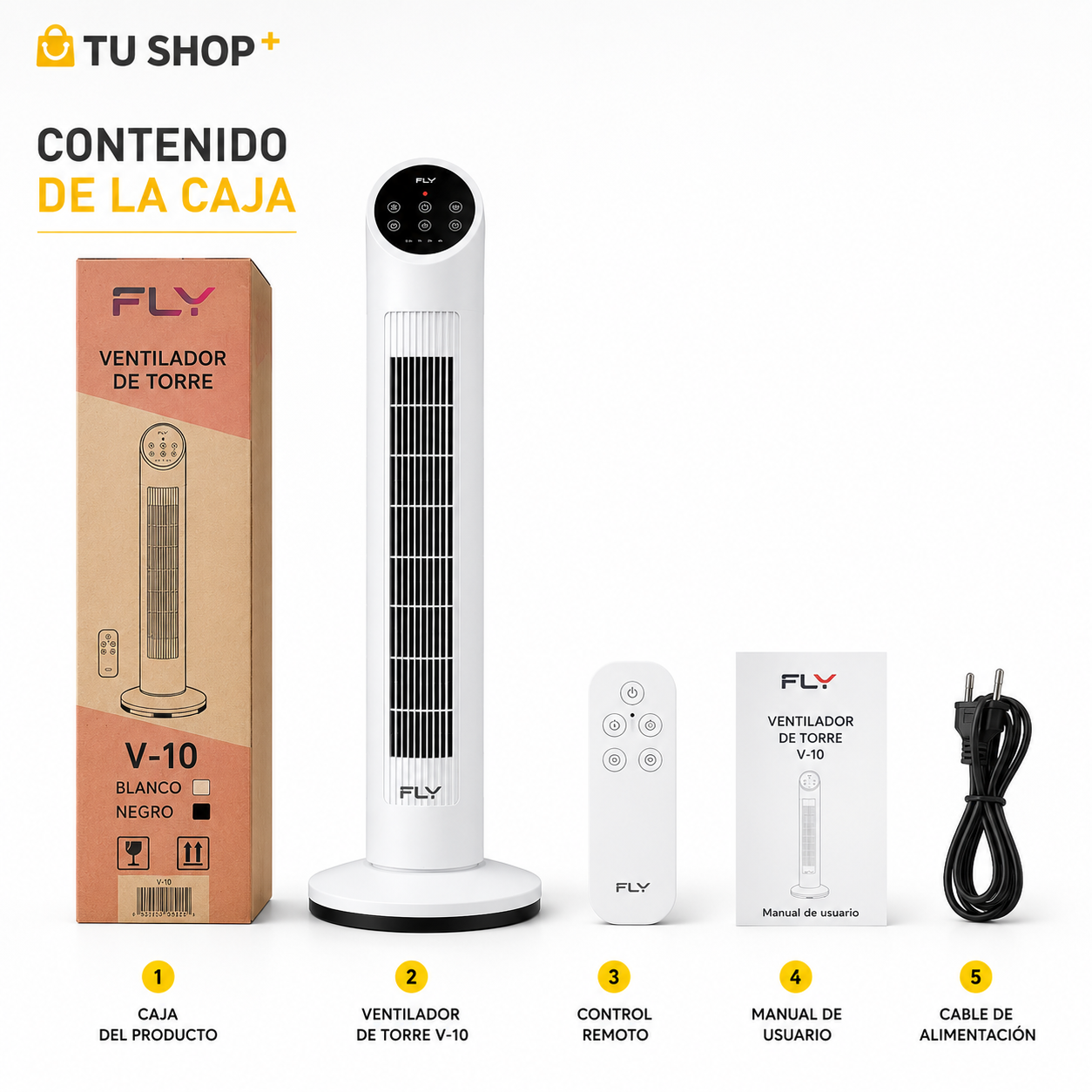 Ventilador de Torre con Control - Imagen 6
