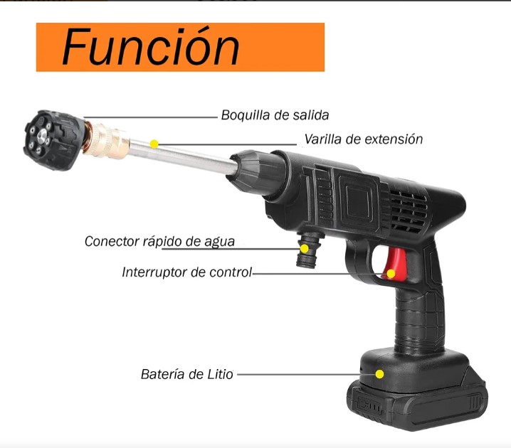 HIDROLAVADORA 48V/MAQUINA PARA LAVAR - Imagen 4