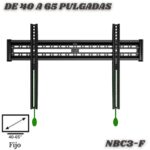 Base Soporte Fijo Para Televisor 40 A 65