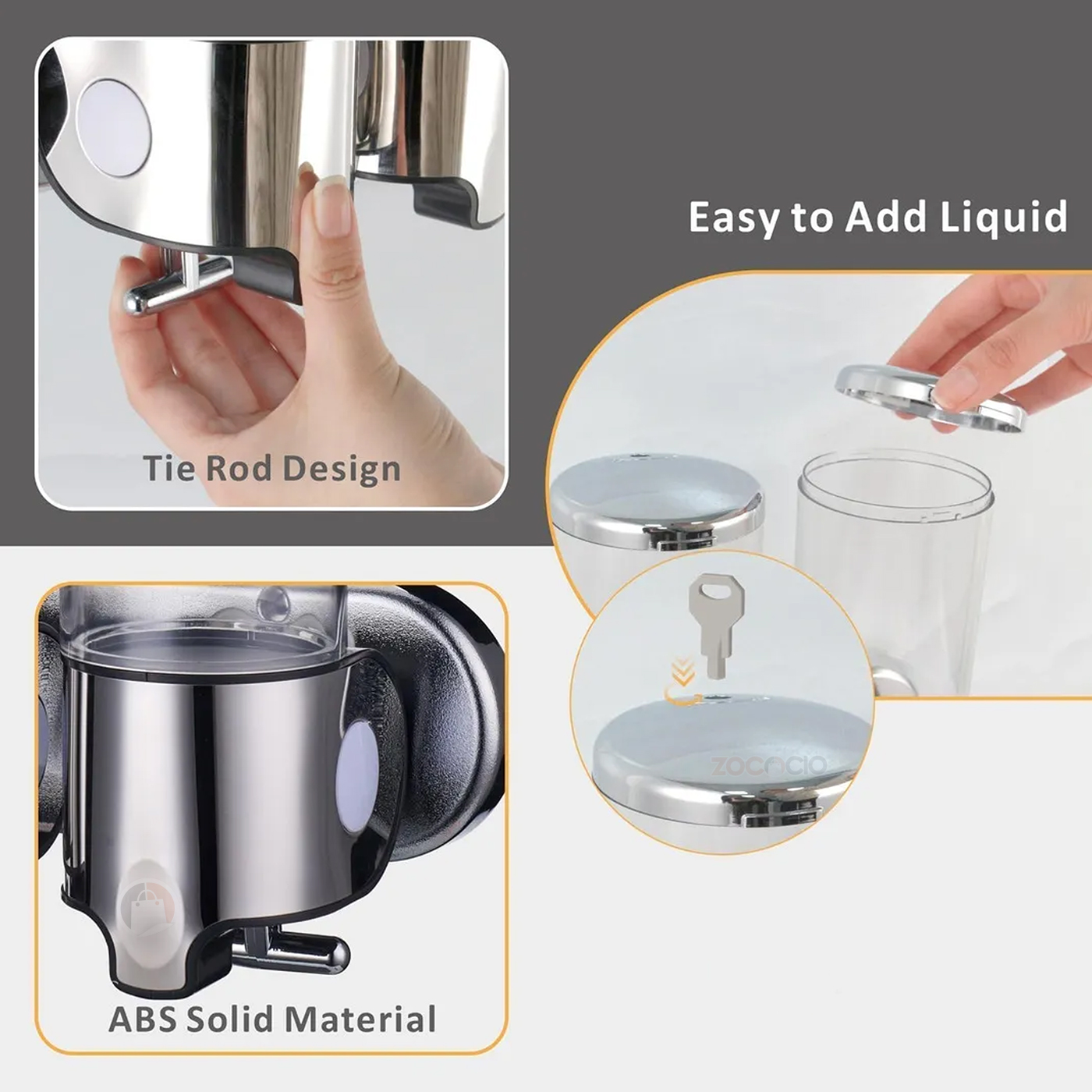 Dispensador De Jabón Liquido De Pared - Imagen 1