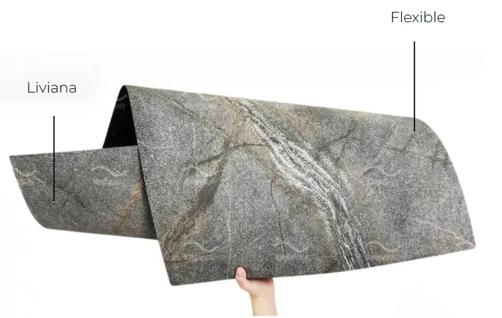 Piedra Texturizada – SKU Silver Grey (240cmx120cm) - Imagen 2