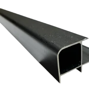 Perfil para WPC Interior – SKU AL224 Color Negro