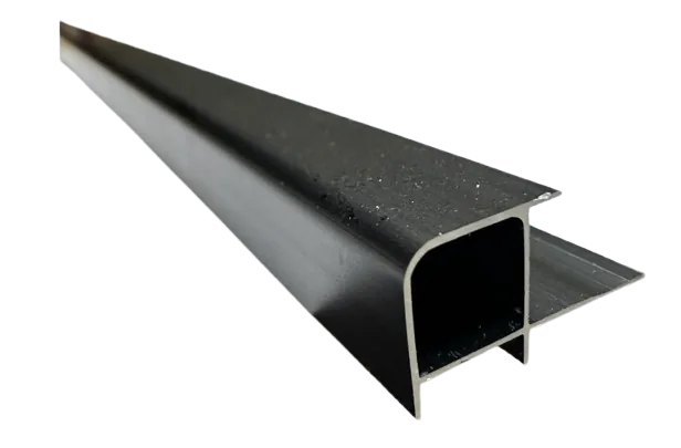Perfil para WPC Interior – SKU AL224 Color Negro