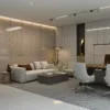 Lamina Ceramica – SKU LMT01(240cmx120cm) Travertine Beige - Imagen 6