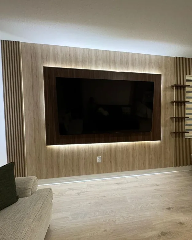 Lamina Plana WPC Interior – SKU W-600V-03 - Imagen 2