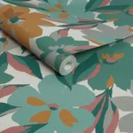 Lámina PVC con Filtro UV Floral Crema