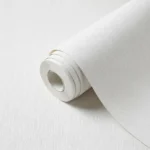 Papel de Colgadura Liso Texturizado Blanco
