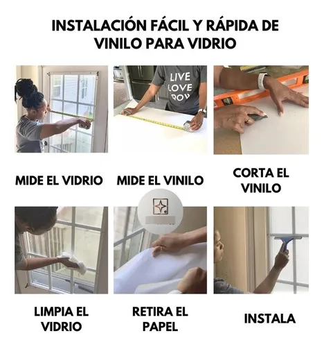 Película Vidrio Ventanas 60cm*7mts Privacidad Vinilo Fácil   Gris Sandblasting 60 Cms X 7 Mt - Imagen 2