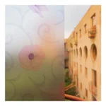 Película Vinilo Decorativo Vidrio Ventana 90 Cm X 1 M Fg0303-90
