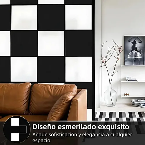 Película Vidrio Ventana Vinilo 100% Oscuridad 60cm*5mts Negro - Imagen 3