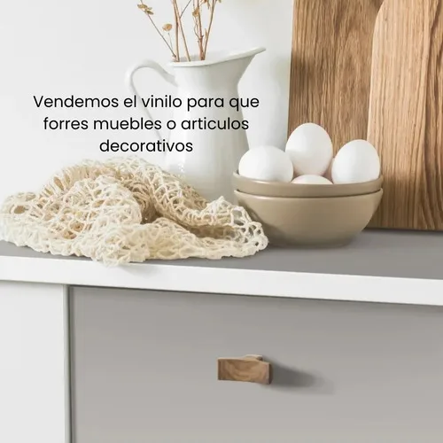 Vinilo Adhesivo 45 Cms X 15 Mts Vinilo Colores Mate Contact Gris Claro Mate - Imagen 4