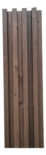 Panel Ripado Wpc Interior Madera Plástica Panel 3d Ranurado - Imagen 12