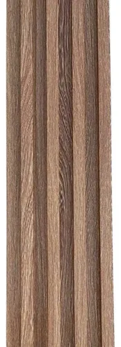 Panel Ripado Wpc Interior Madera Plástica Panel 3d Ranurado - Imagen 4