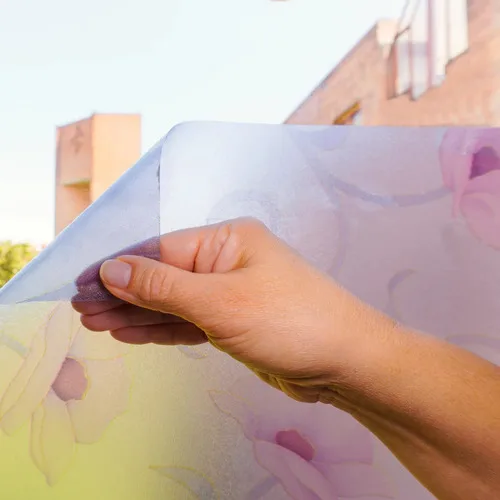 Papel Vinilo Para Vidrio 90cms Pelicula Vidrios Ventanas - Imagen 4