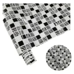 Rollo 50cm X 2mt Vinilo Texturizado Papel Adhesivo Muebles